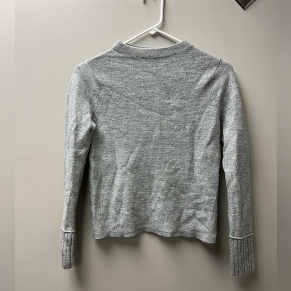 Club Monaco Women’s‎ Grey Mock Neck Sweater